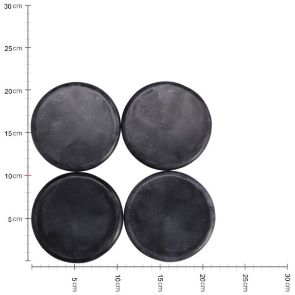 Coaster Round Black - Image 4