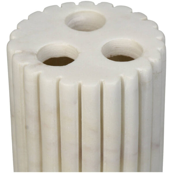 Toothbrush Holder Marble White - Image 3