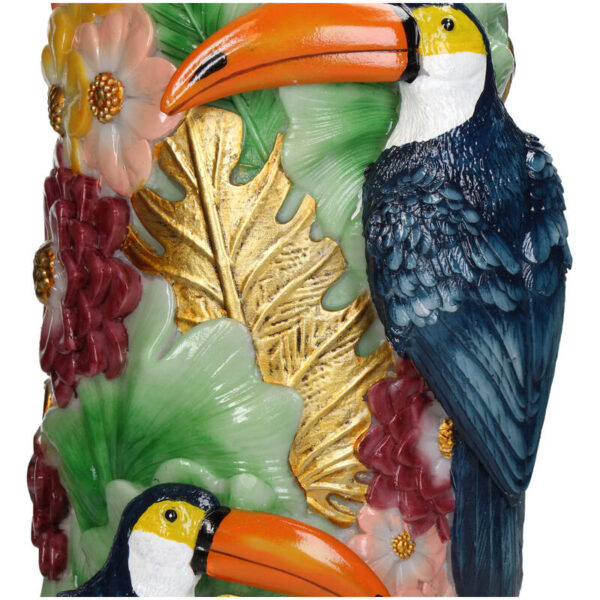 Vase Bird Polyresin Multi - Image 5