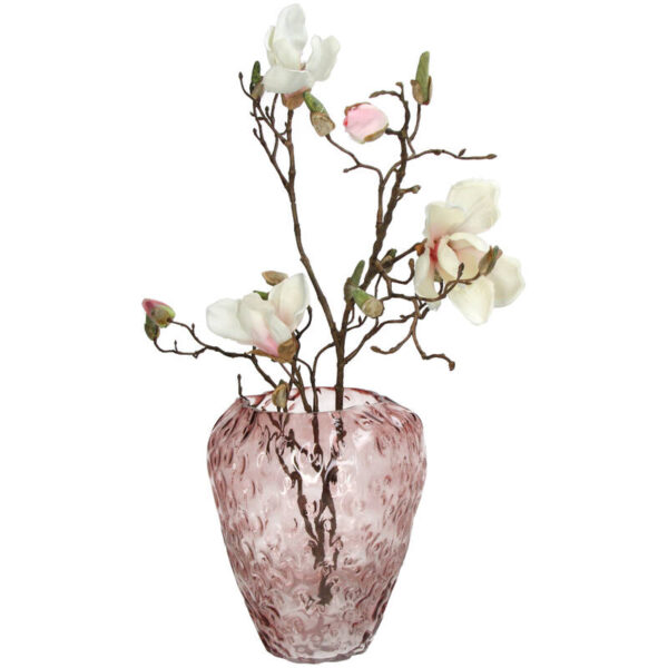 Vase Strawberry Glass Pink - Image 3
