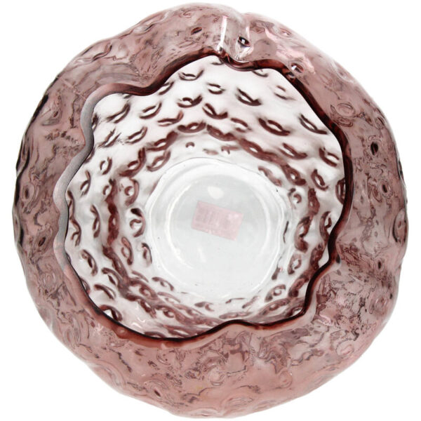 Vase Strawberry Glass Pink - Image 4