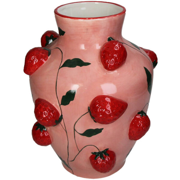 Vase Strawberry Dolomite Multi - Image 1