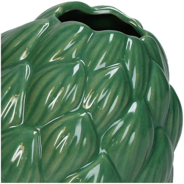 Ornament Artichoke Stoneware Green - Image 2