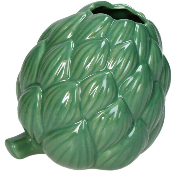 Ornament Artichoke Stoneware Green - Image 1
