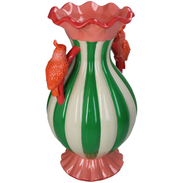 Vase Bird Polyresin Multi - Image 2