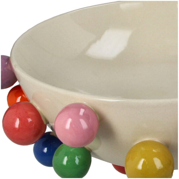 Bowl Balls Stoneware Multi - Image 2