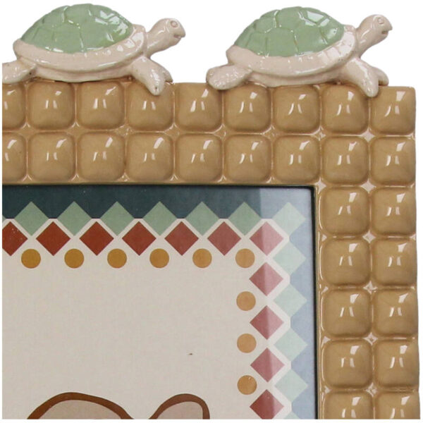 Photo Frame Turtle Polyresin Nude - Image 4