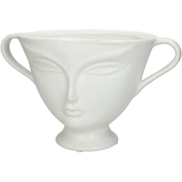 Planter Face White - Image 1
