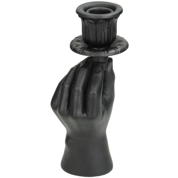 Candle Stick Hand Black - Image 3