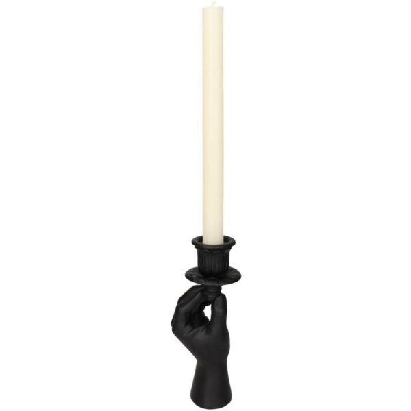 Candle Stick Hand Black - Image 4