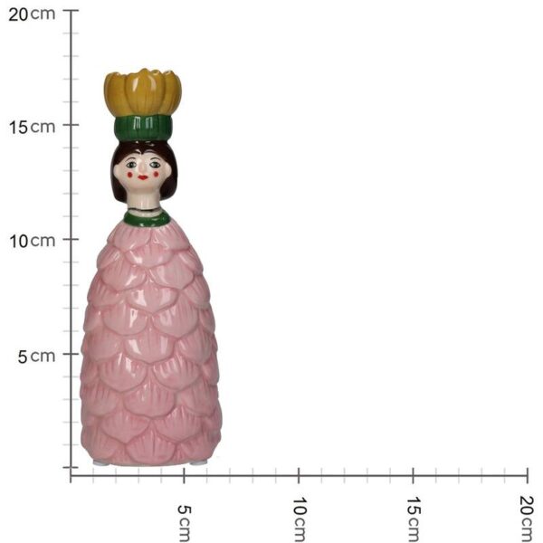 Candle Stick Flower Girl Pink - Image 5