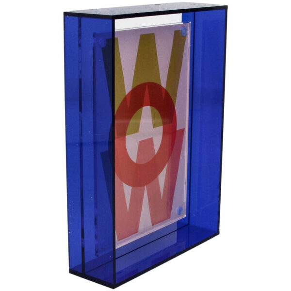 Photo Frame Acrylic Blue - Image 1