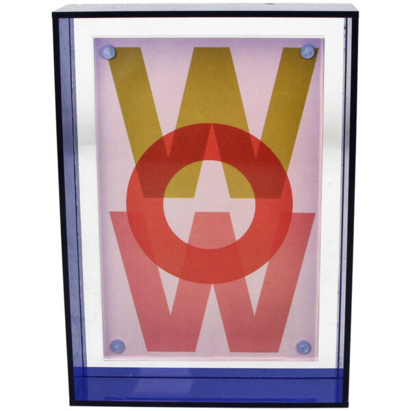 Photo Frame Acrylic Blue - Image 2