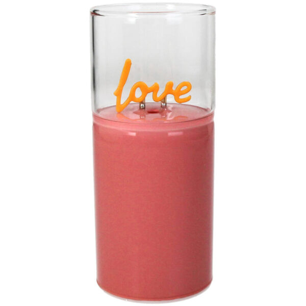 Decoration Light Love LED Glass Peach - Image 2